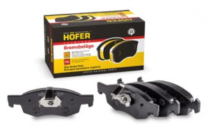 Колодка переднего тормоза Renault Logan II 8V, LADA Xray (140мм)	HOFER	HF 350 811	/20шт