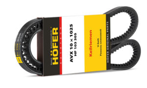 Ремень клиновой VOLGA/ GAZEL AVX10*1025 HOFER/200шт HF 103 305