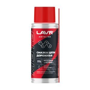 Смазка цепи Дорожная, 140 мл	Ln7774			LAVR MOTO 	96шт
