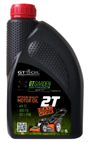 Масло GT Garden 2T, API TC, 1 л	 для двухтактных двигателей садовой техники с воздушным охлаждением