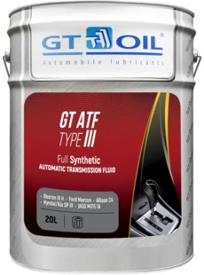 GT ATF Type-III Dexron III H, 20 л