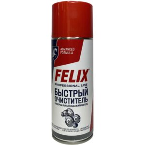 Быстрый очиститель - универсальный обезжириватель FELIX в аэроз. уп. 520 мл