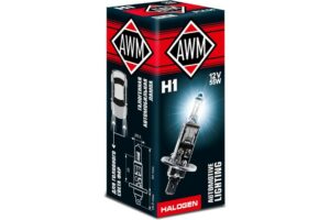 Лампа галогенная AWM H1 12V55W (P14,5S)