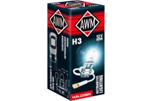 Лампа галогенная AWM H3 12V55W (PK22S)
