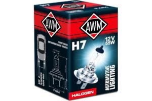 Лампа галогенная AWM H7 12V 55W (PX26D)