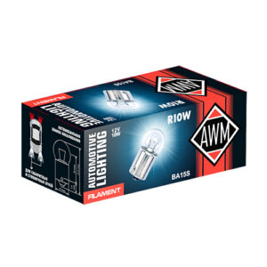 Лампа накаливания AWM R10W  12V10W (BA15S)