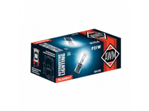 Лампа накаливания AWM P21W 12V21W (BA15S)White