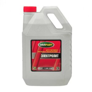 Электролит OILRIGHT  5л.(1,28 г/куб.см)