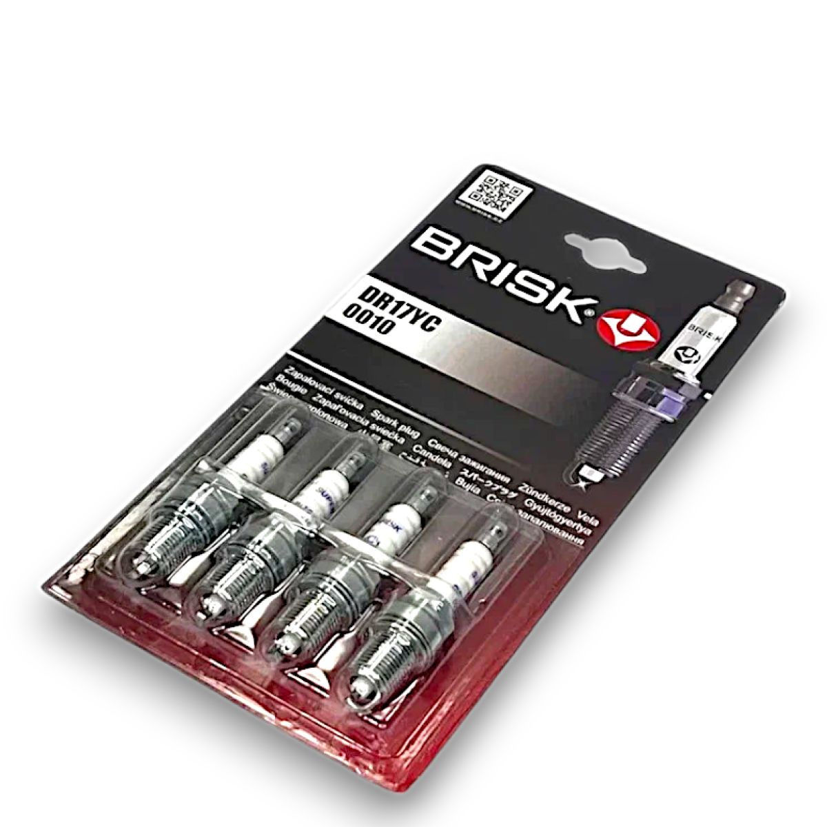 BRISK ГАЗ 406,405,409 дв.ЕВРО 3 / зазор 0,7мм/ ключ 16мм DR17YС 4шт.