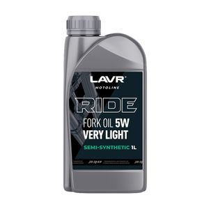 Вилочное масло RIDE Fork oil 5W LAVR MOTO, 1 л / Ln7782 16шт
