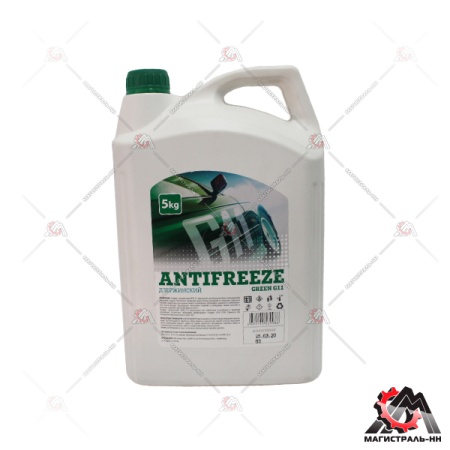 Антифриз Дзержинский зеленый 5кг