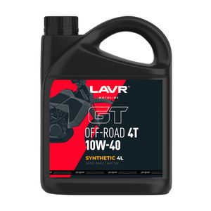 Моторное масло GT OFF ROAD 4T 10W-40, 4л Ln7724 LAVR MOTO