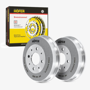 Барабан тормозной чугунный ВАЗ 2108 (2шт) HOFER HF 144 806