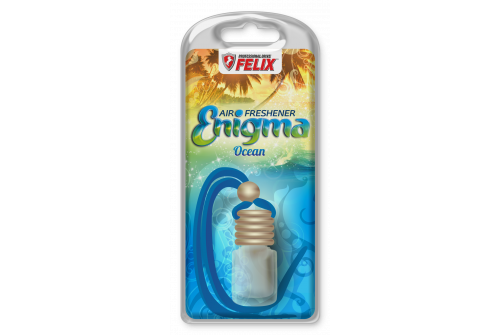 Ароматизатор подвесной с дерев. крышкой FELIX океан 5мл. 24шт.