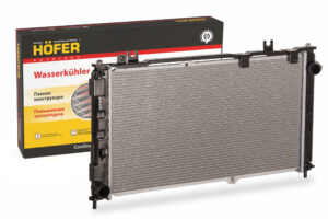 Радиатор охлаждения ВАЗ 2110-12 (унив.) HOFER HF 708 415/5шт