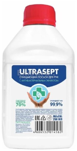 Антисептик "ULTRASEPT" очищ. лосьон для рук гелевый 110мл