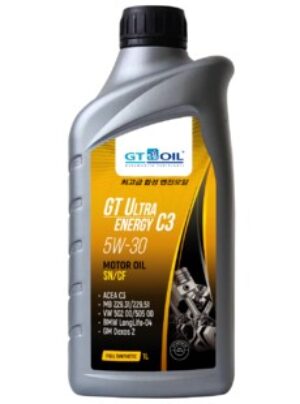 GT Ultra Energy C3, SAE 5W-30, API SM,SN/CF, 1 л