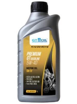 Premium GT Gasoline, SAE 5W-40, API SN/CF, 1 л