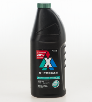 Антифриз X-Freeze Green (зелен.) ТС  1кг/15шт