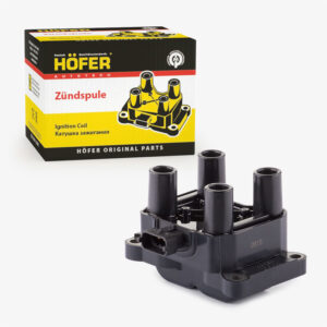 Катушка зажигания ВАЗ 2111 четырехвыв. (дв.1,5л., 8V)  HOFER HF 750 304/ 20шт