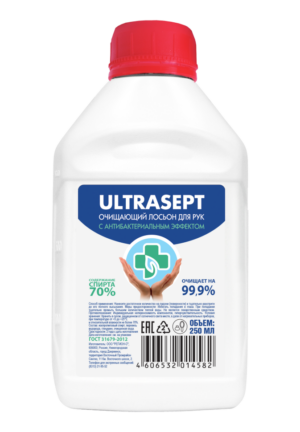 Антисептик "ULTRASEPT"  250 мл ТС/30шт
