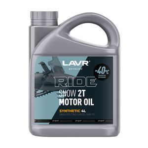 Моторное масло RIDE SNOW 2T FD, 4л Ln7762 LAVR MOTO