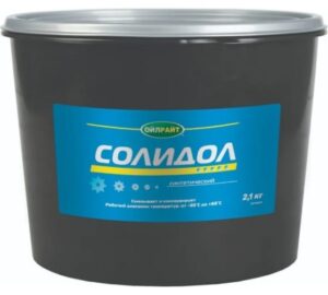Солидол Oilright синт.  2,1кг/4шт