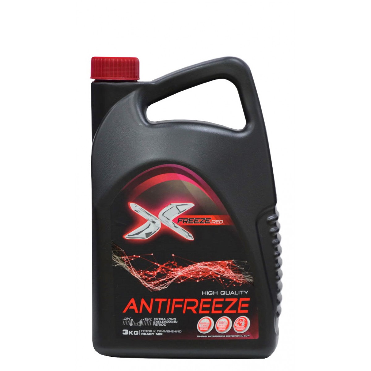 Антифриз X-Freeze Red (красн.) ТС 3кг/4шт