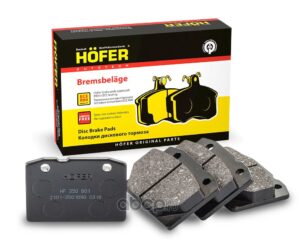 Колодка переднего  тормоза ВАЗ 2101 HOFER HF 350 801/20компл.