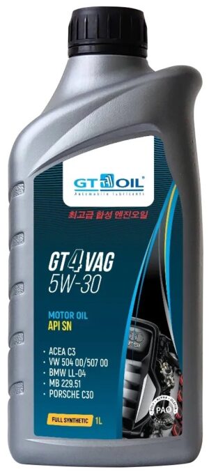 GT 4 VAG, SAE 5W-30, API SN, 1 л