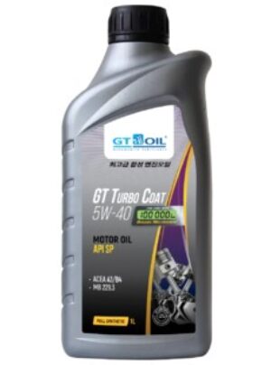 GT Turbo Coat, SAE 5W-40, API SP, 1 л		синтетика (с большим пробегом)
