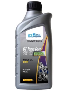GT Turbo Coat, SAE 5W-40, API SP, 1 л синтетика (с большим пробегом)
