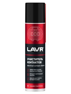 Очиститель контактов, 335 мл  Ln1728  LAVR 12шт