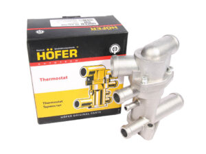 Термостат ВАЗ 21082 с корпусом в сборе (6 патр., н/о) HOFER HF 445 908 /50шт