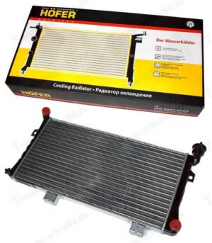 Радиатор охлаждения ВАЗ 21213 карб. HOFER HF 708 413/5шт