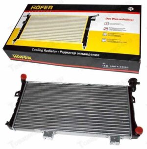 Радиатор охлаждения ВАЗ 21214 инжек. HOFER HF 708 414/5шт