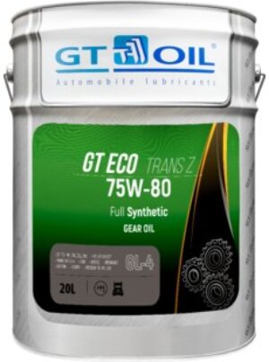 GT ECO Trans Z SAE 75W-80 API GL-4  20л   трансмиссионное синтетическое
