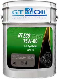 GT ECO Trans Z SAE 75W-80 API GL-4 20л трансмиссионное синтетическое