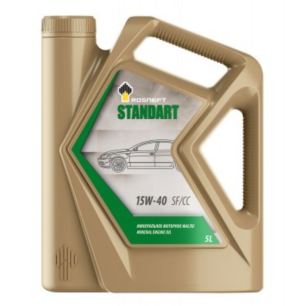 Standart 15w40 канистра 5л Роснефть Рязань