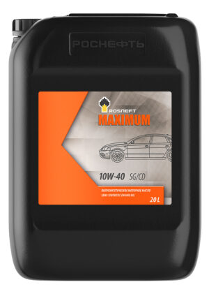 Maximum 10W-40  20л  SG/CD Роснефть Рязань (мотор+)