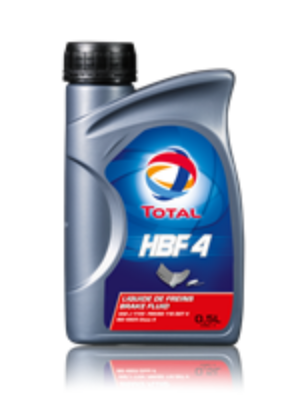 Тормозная жидкость HBF 4  0,5л./12шт TOTAL 181942