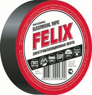 Электроизоляционная лента ПВХ черная