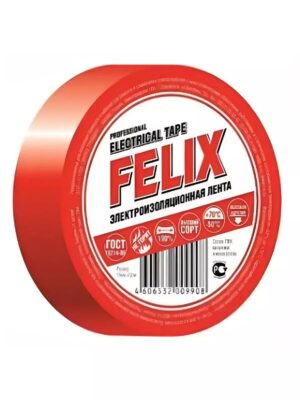 Электроизоляционная лента ПВХ красная