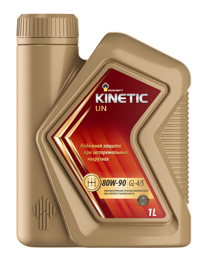 Транс Kinetic UN 80w90 1л. Роснефть нов.