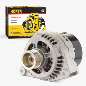 Генератор ГАЗ, УАЗ с двиг. ЗМЗ-405, 406, 409  (14В, 100А, аналог 9422.3701) HOFER HF 633 629  /4шт