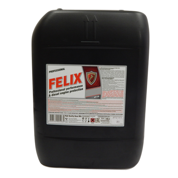 М-10Г2к масло дизельное FELIX 18л. Тосол Синтез 1шт.