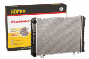 Радиатор охлаждения ГАЗ 3302 (с 99г.в.) 3-х рядный  HOFER HF 708 424/5шт