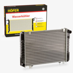 Радиатор охлаждения ГАЗ 3302 (с 99г.в.) 3-х рядный  HOFER HF 708 424/5шт