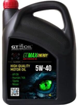 GT MAX Energy  5W40  4 л