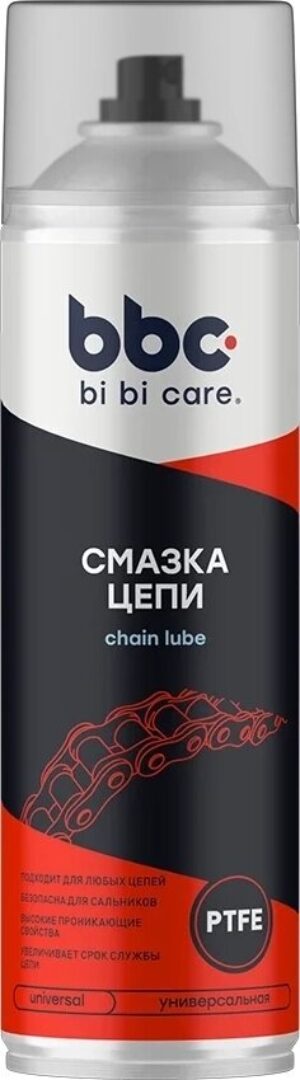 Смазка цепи PTFE 210мл  bi bi car 4409  12шт